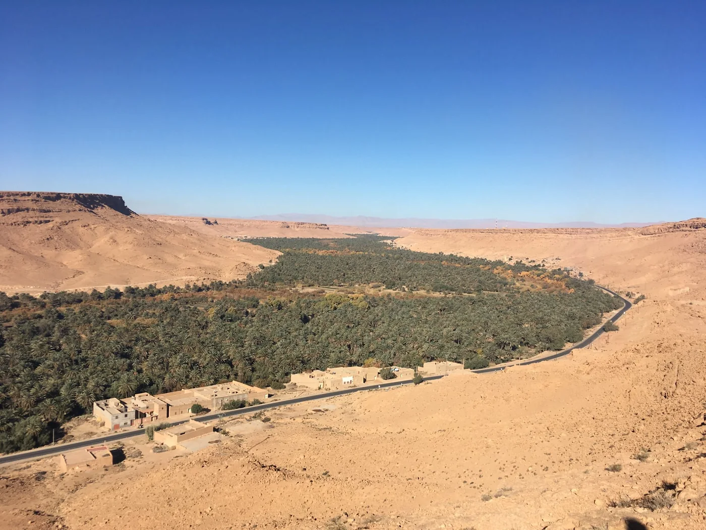 Ziz Valley oasis near Errachidia in southern Morocco