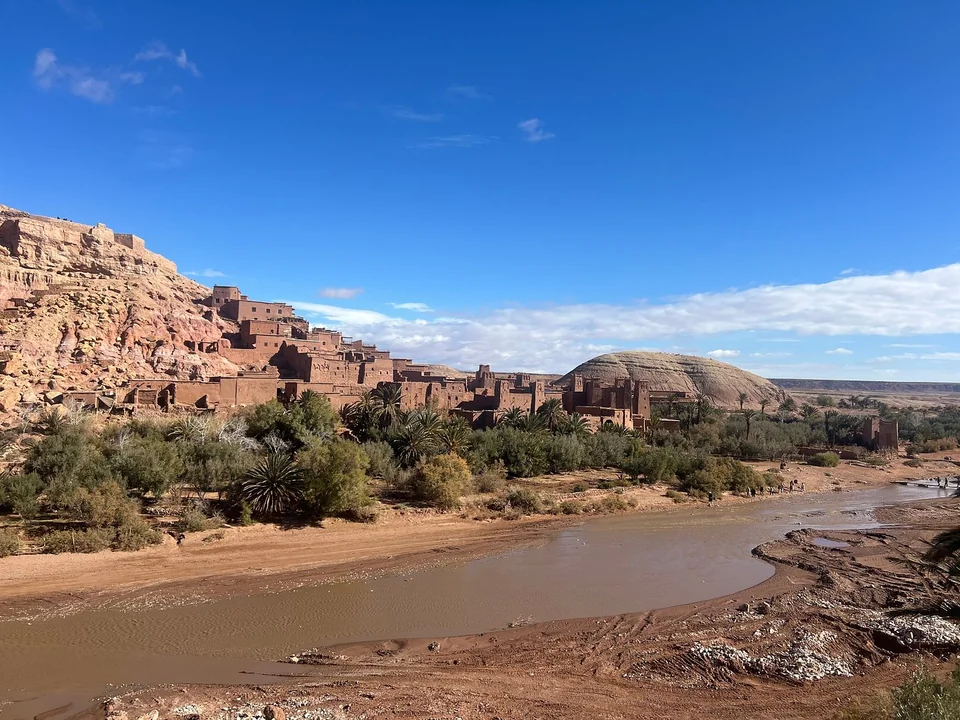 Ait Ben Haddou and its palm oasis on a private day trip from Marrakech