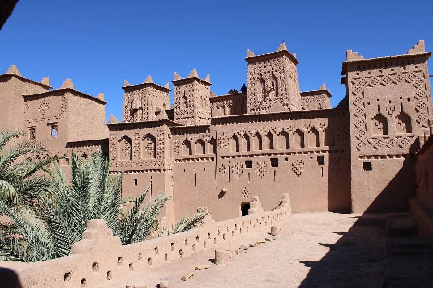 Traditional kasbah architecture during a three-day Ouarzazate to Marrakech tour
